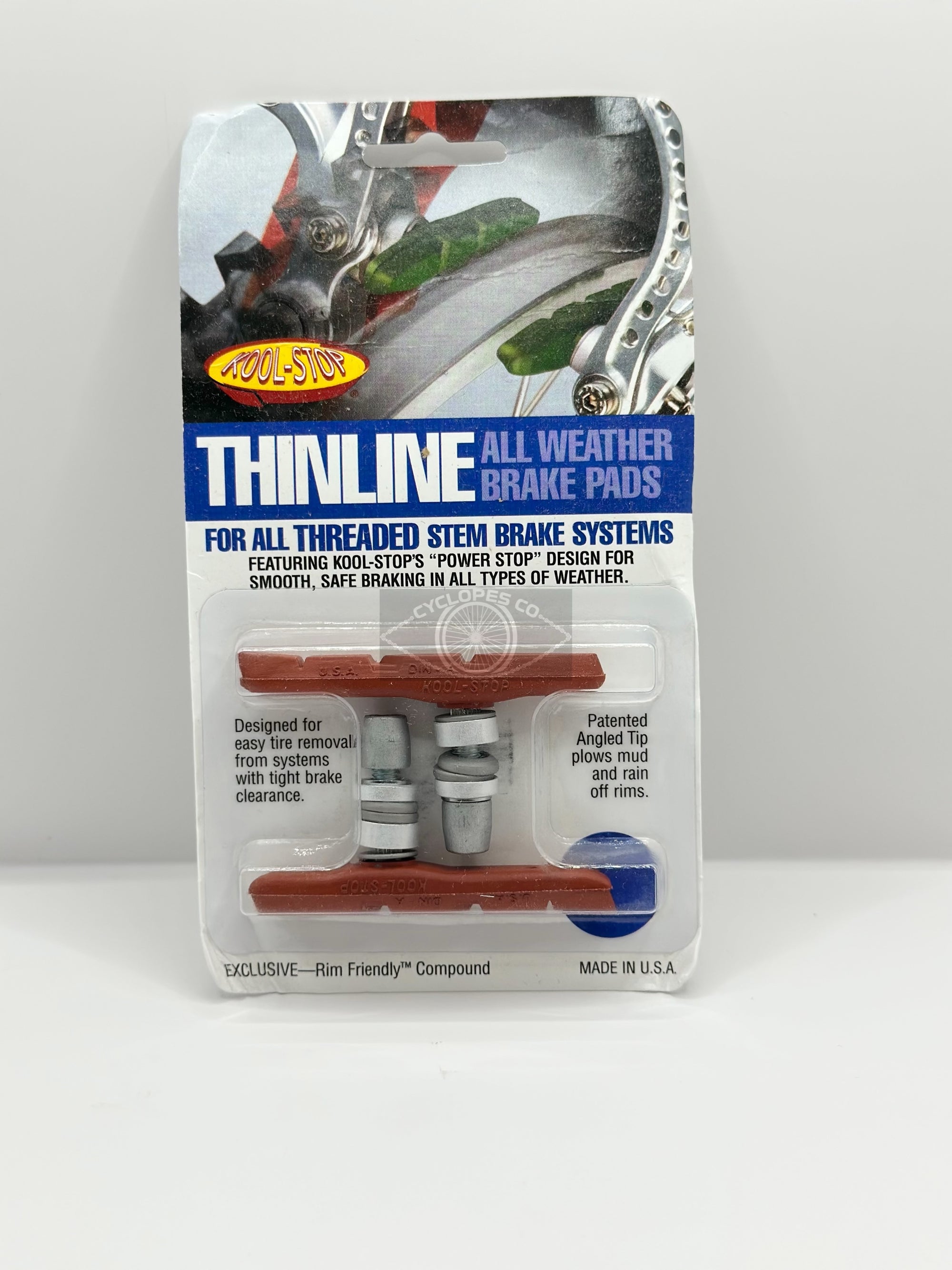 Paul Kool-Stop Thinline Brake Pads Salmon (Alu Rims)