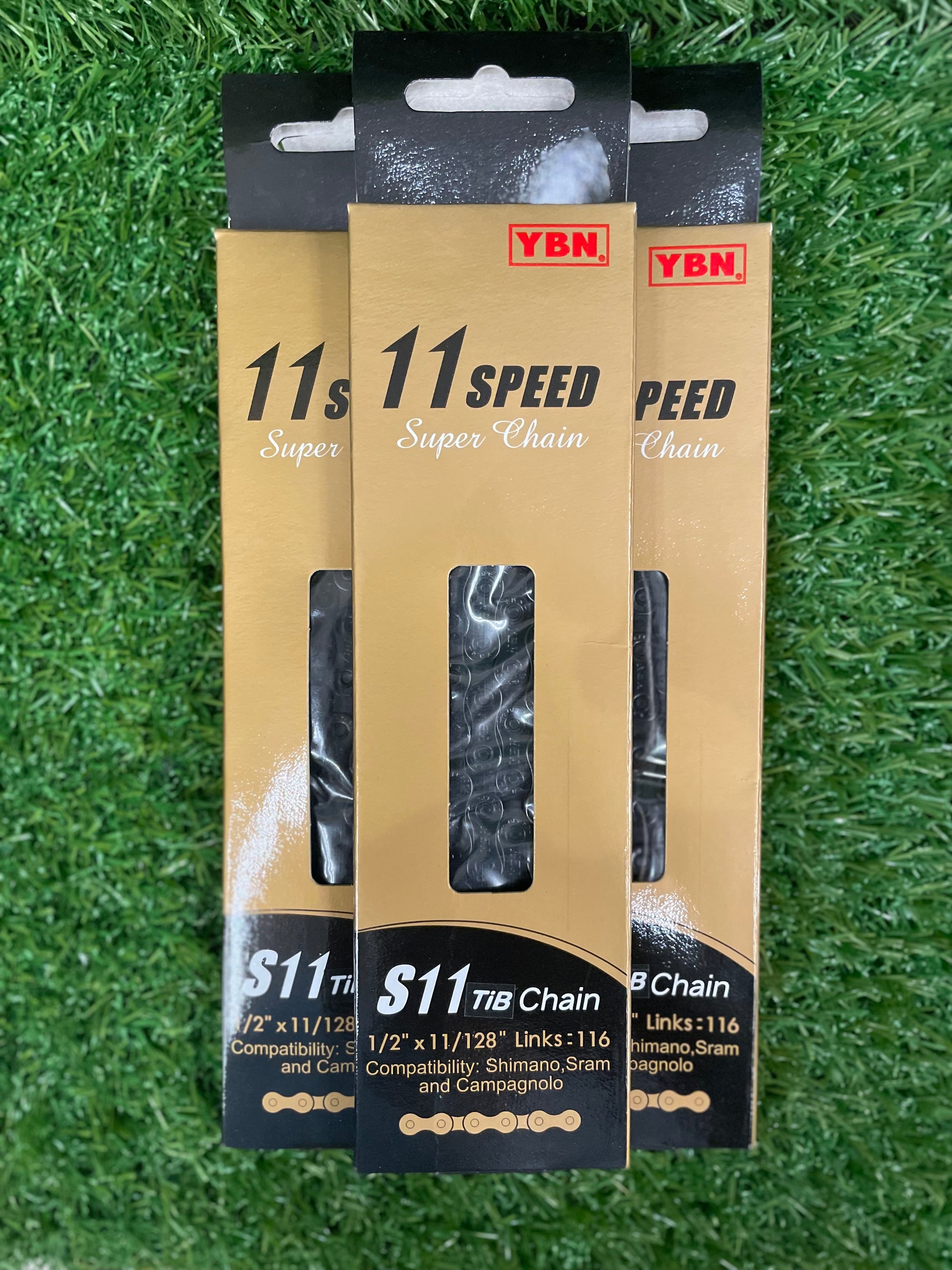 YBN 11 Speed Chain Black