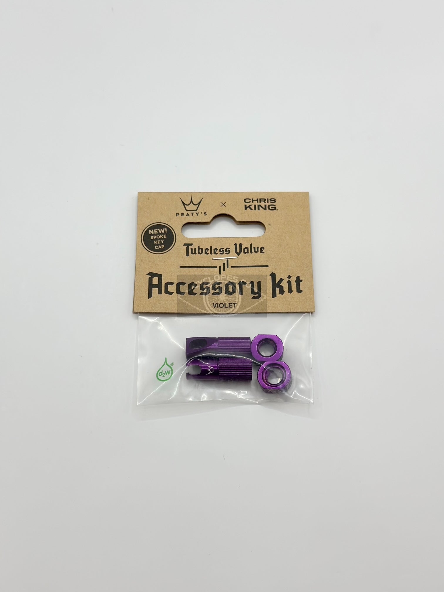 Peaty's x Chris King MK2 Tubeless Valve Accessory Kit