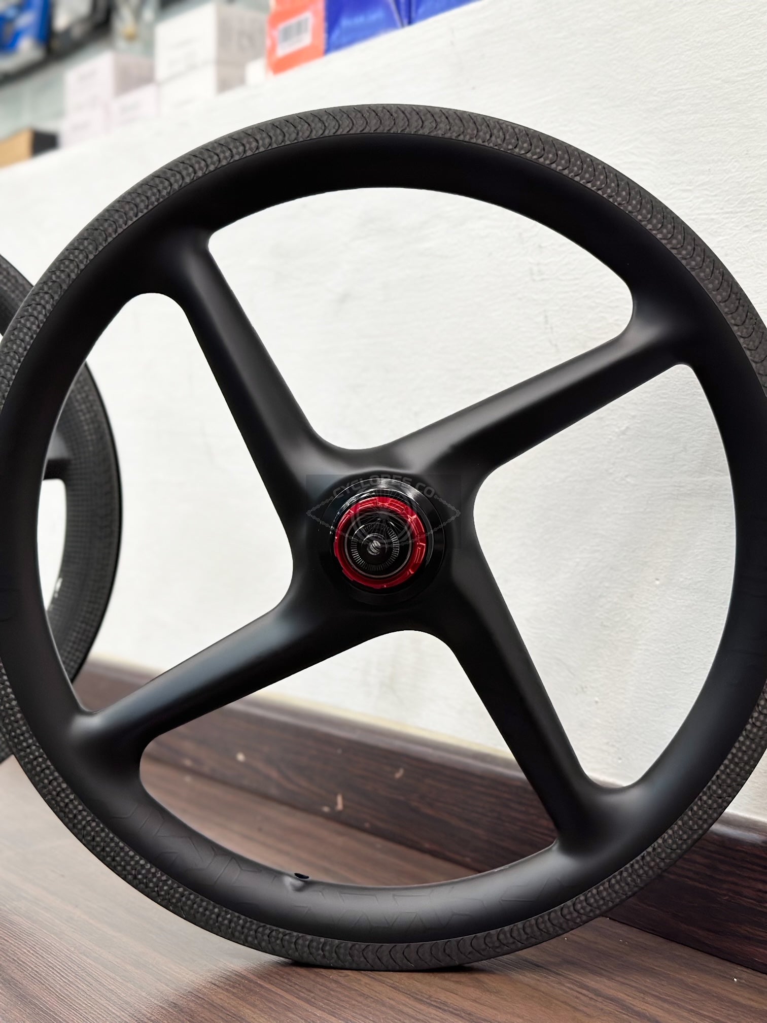 Suncord 7 speed Carbon Rim Wheelset for Brompton