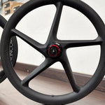 Suncord 7 speed Carbon Rim Wheelset for Brompton