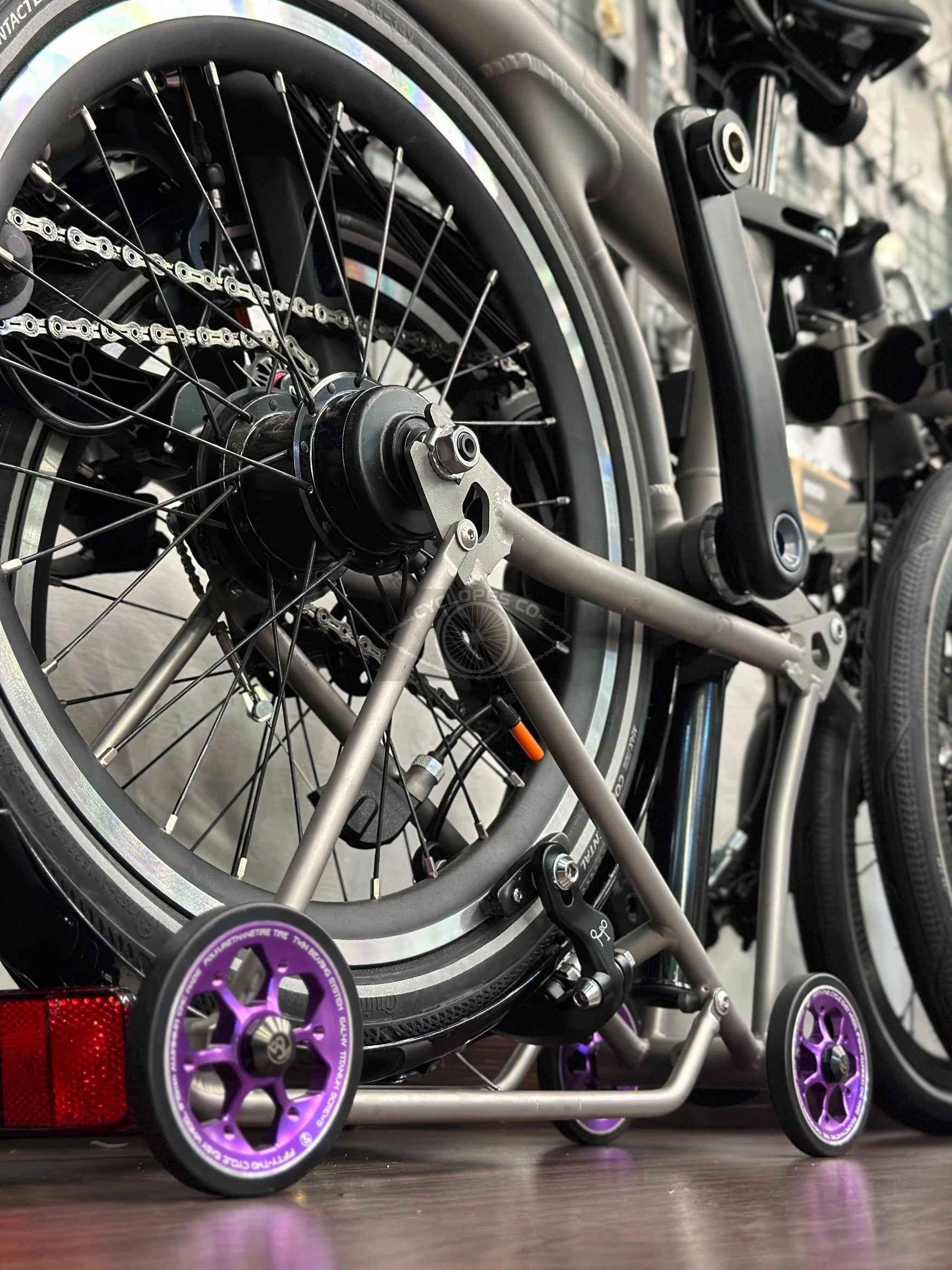 52Cycle Snow Easy Wheels