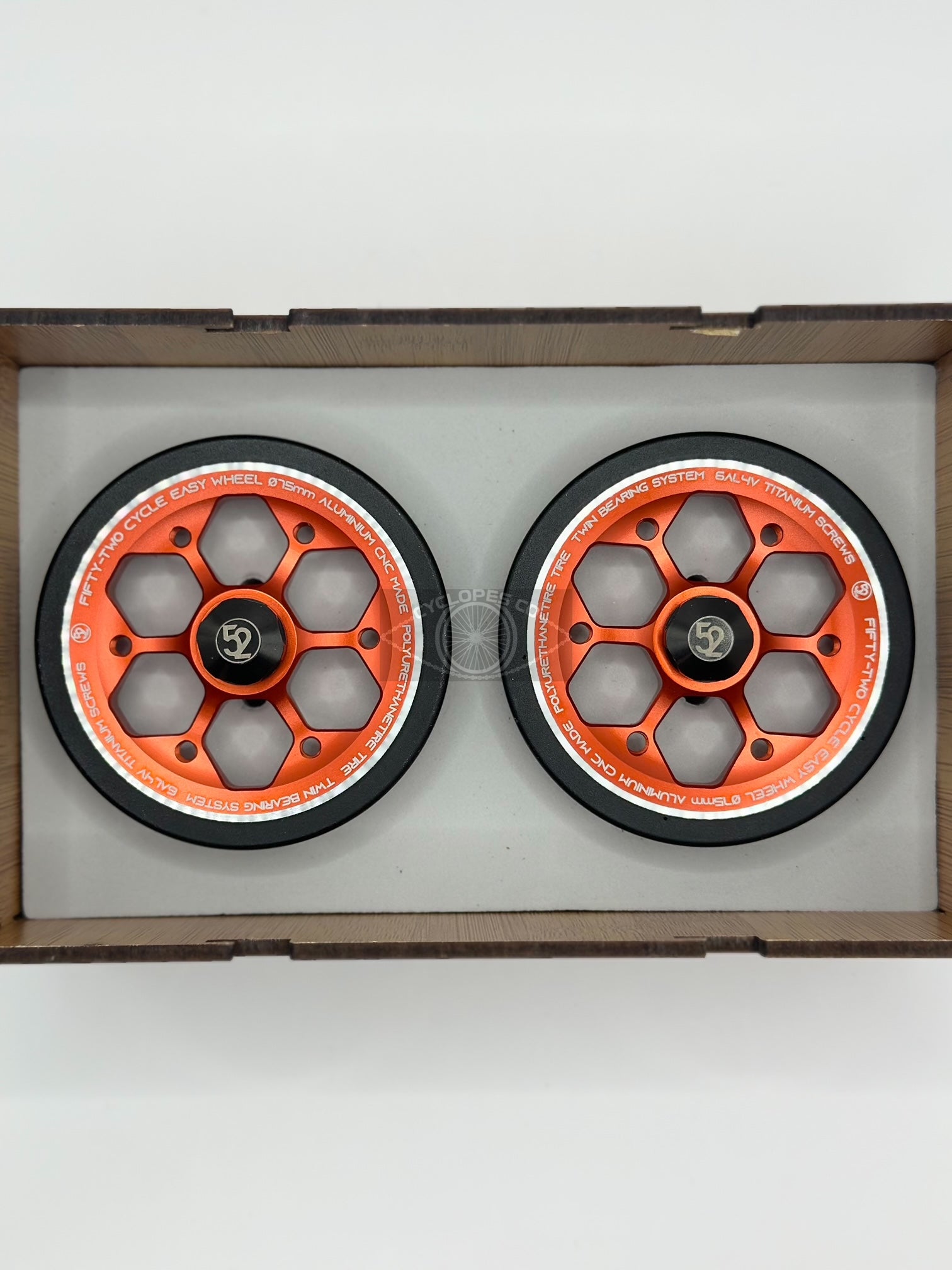 52Cycle Snow Easy Wheels