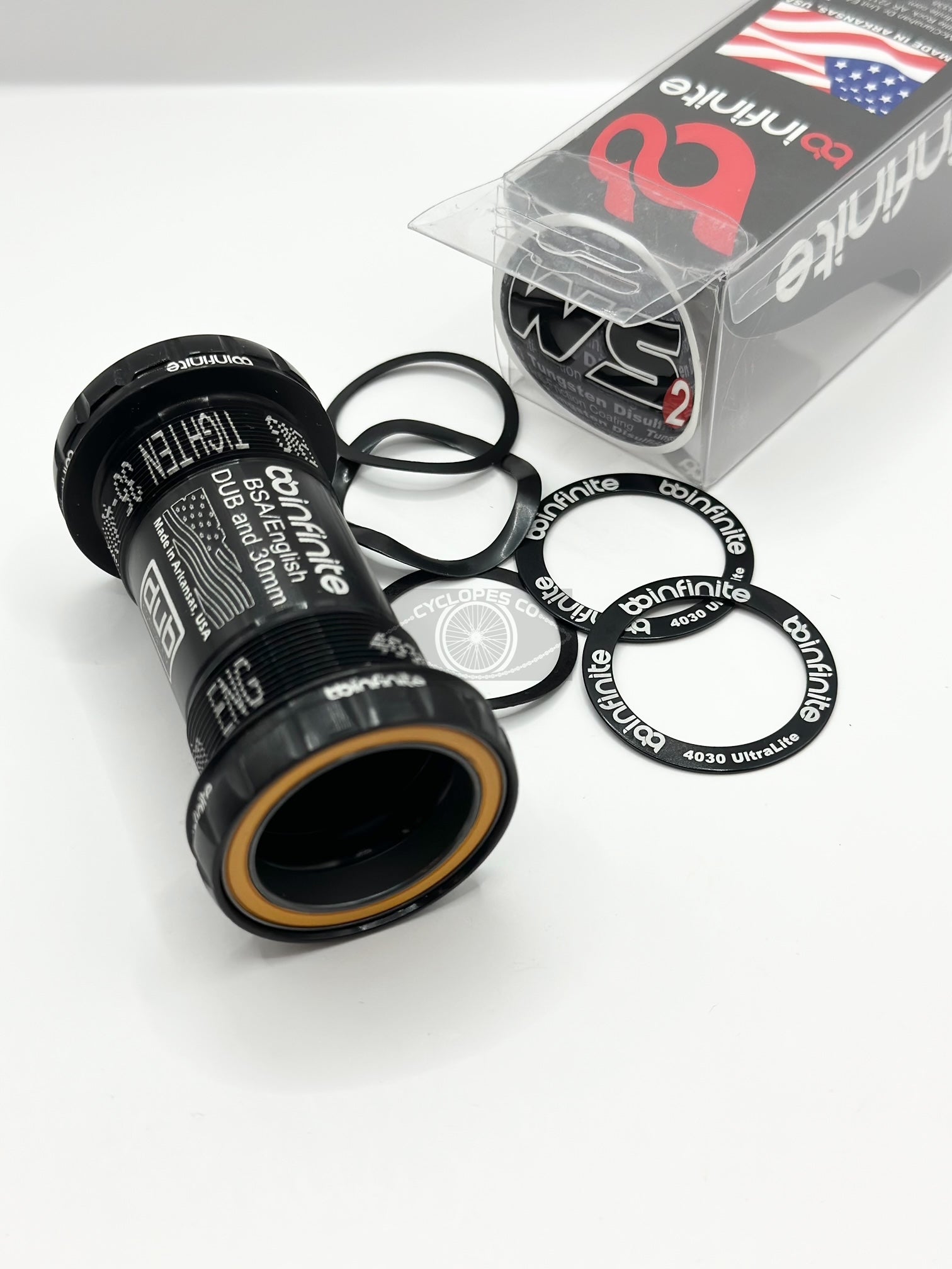 bbinfinite Ultra-Lite BB30 BSA WS2 Ceramitech