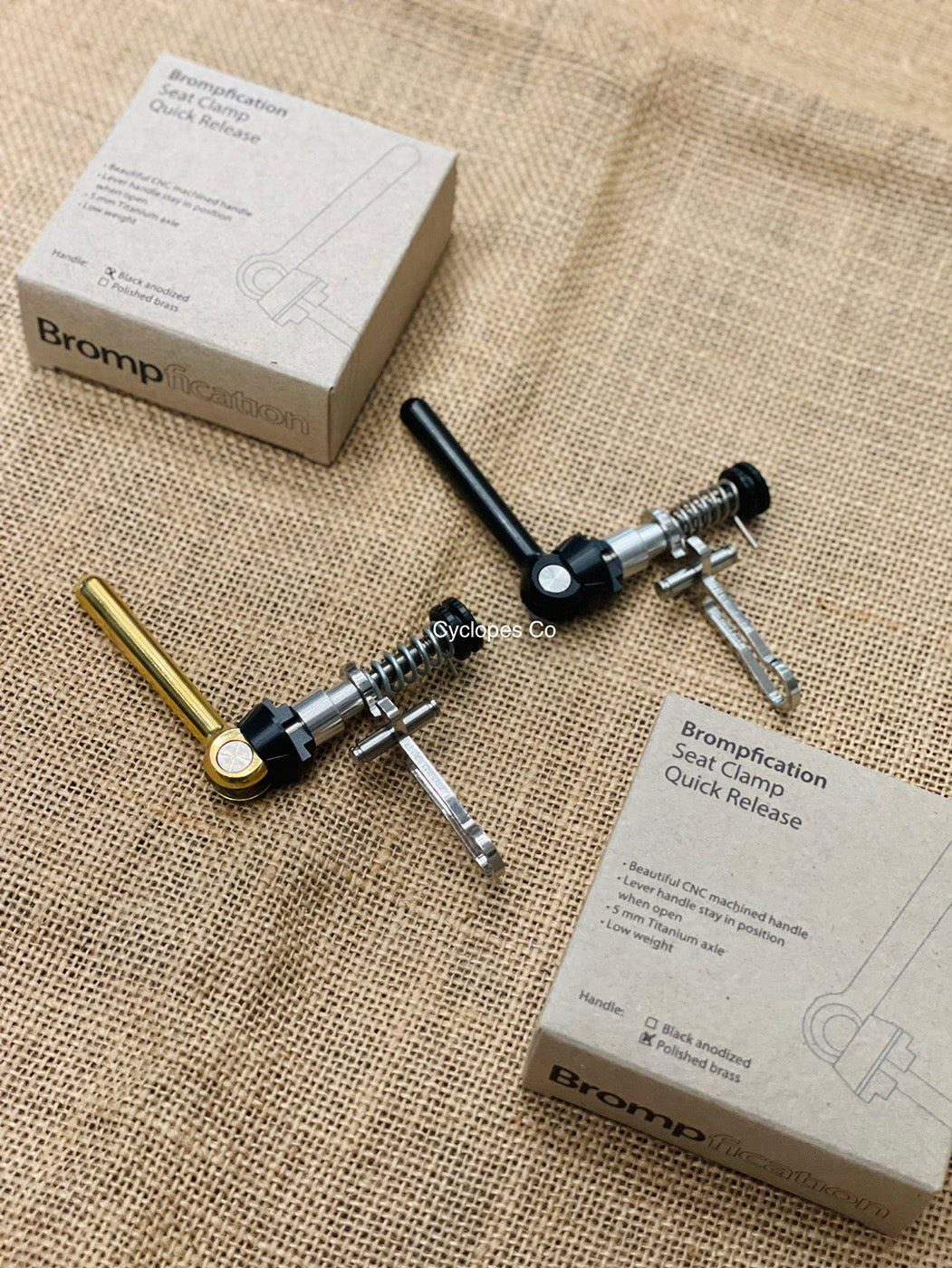 Brompfication Seatpost Clamp