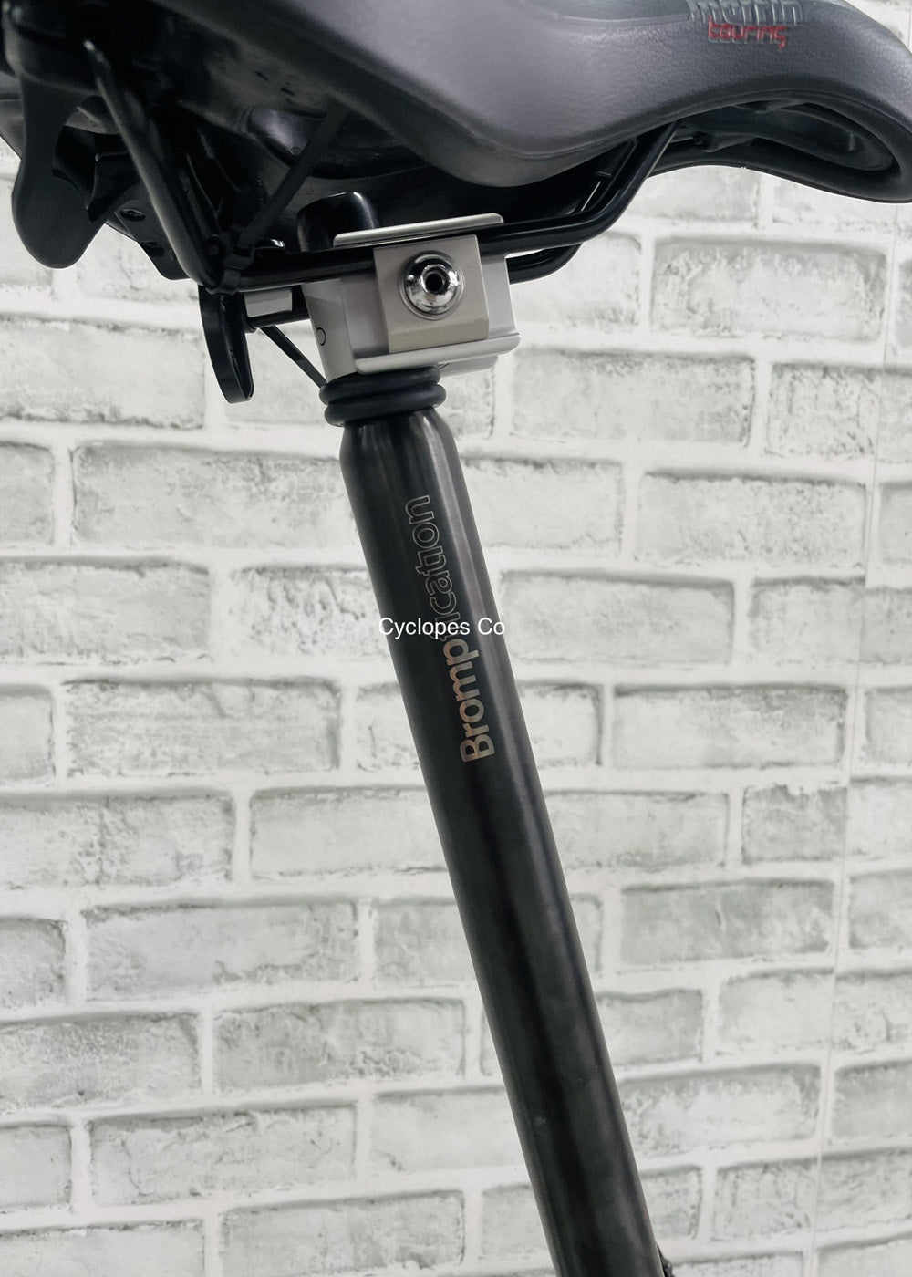 Brompfication Titanium Seatpost Pentaclip