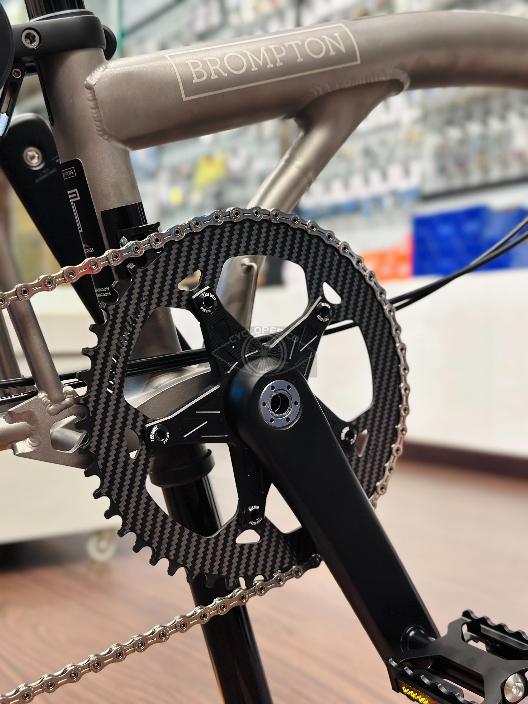 Pass Quest T-Line Crankarm Spider BCD130
