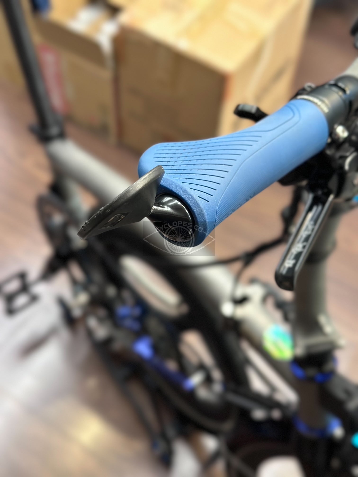 Specchietto Bici CatEye BM-45 | Per Manubrio | Alluminio E Vetro | Nero - Foto 2