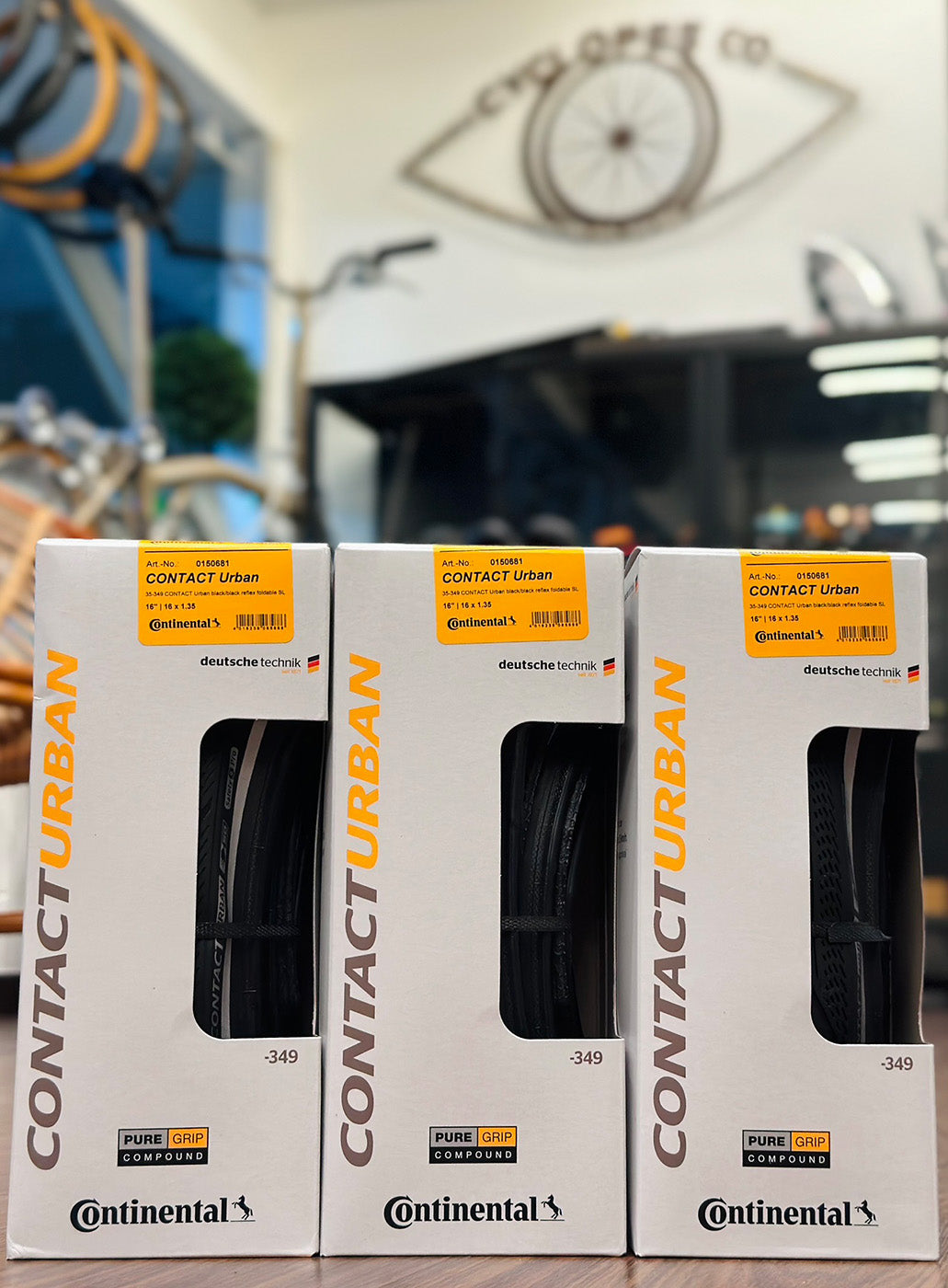 Continental Contact Urban Tyre (Folding)