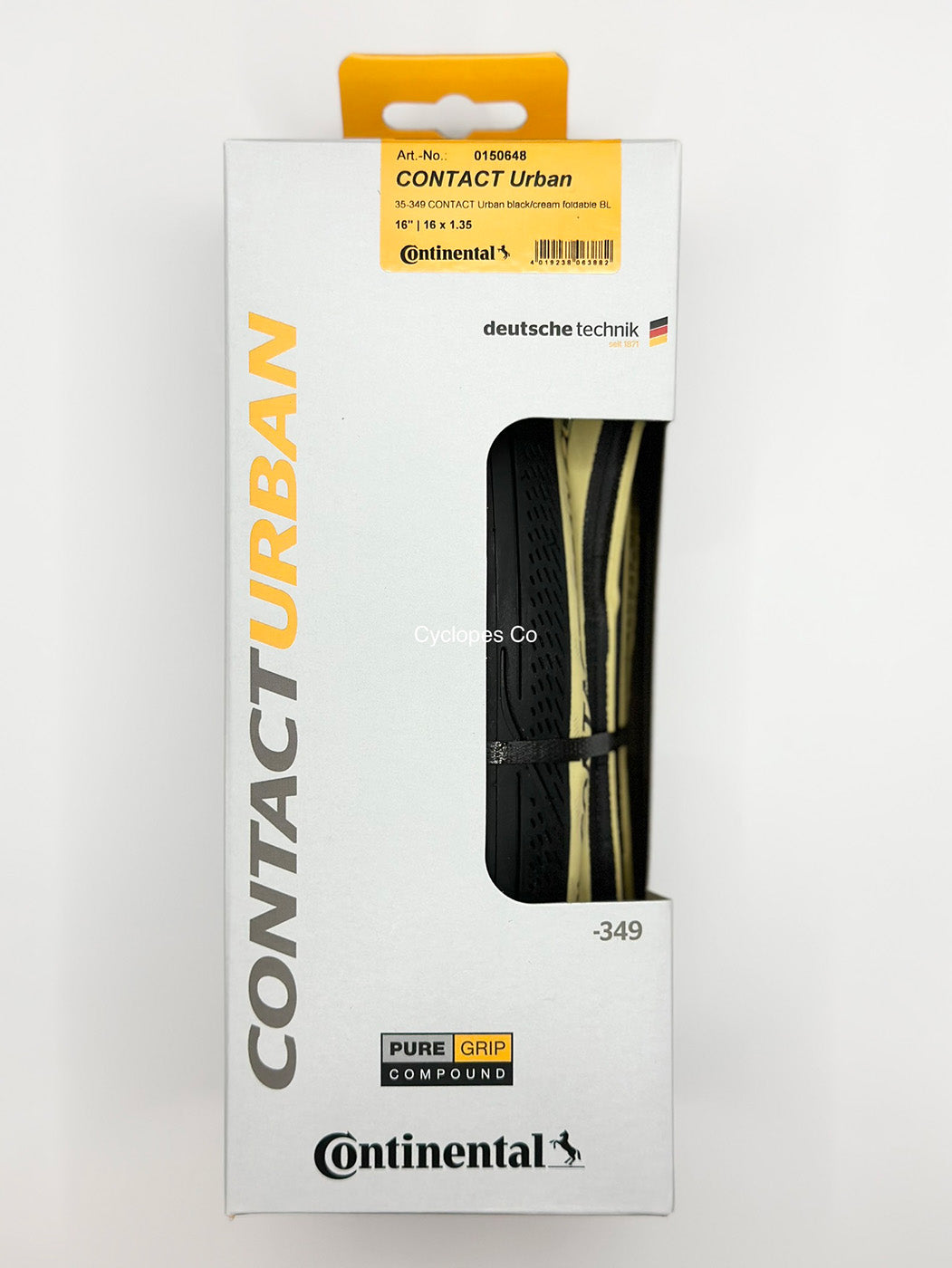 Continental Contact Urban Tyre (Folding)