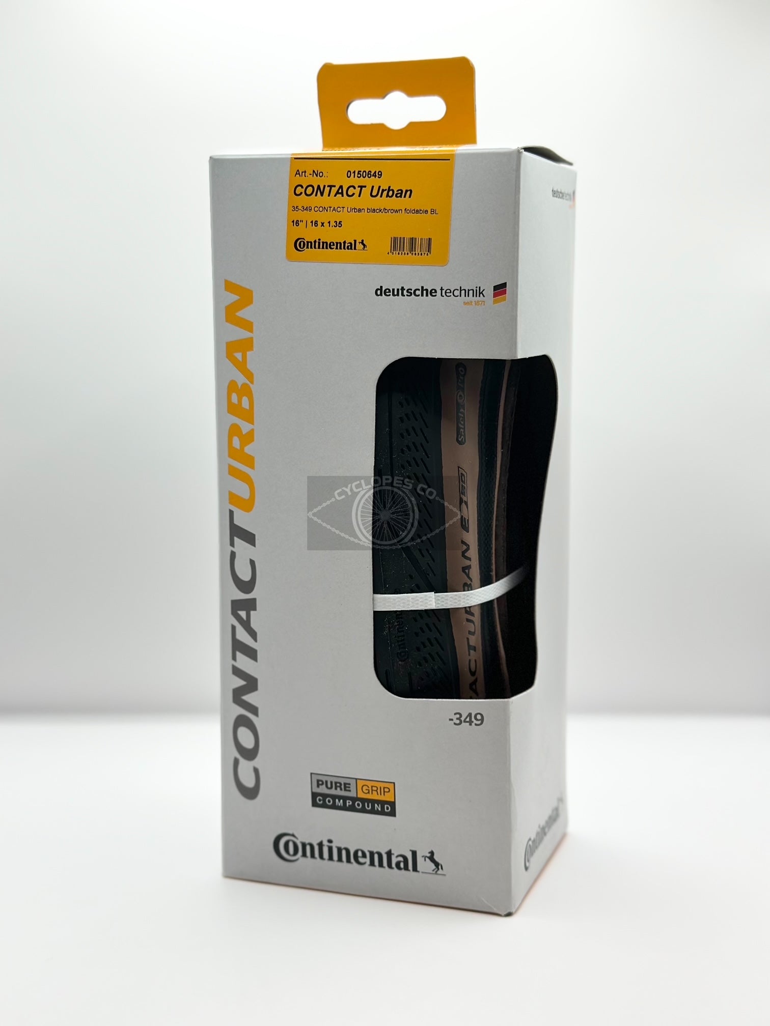 Continental Contact Urban Tyre (Folding)