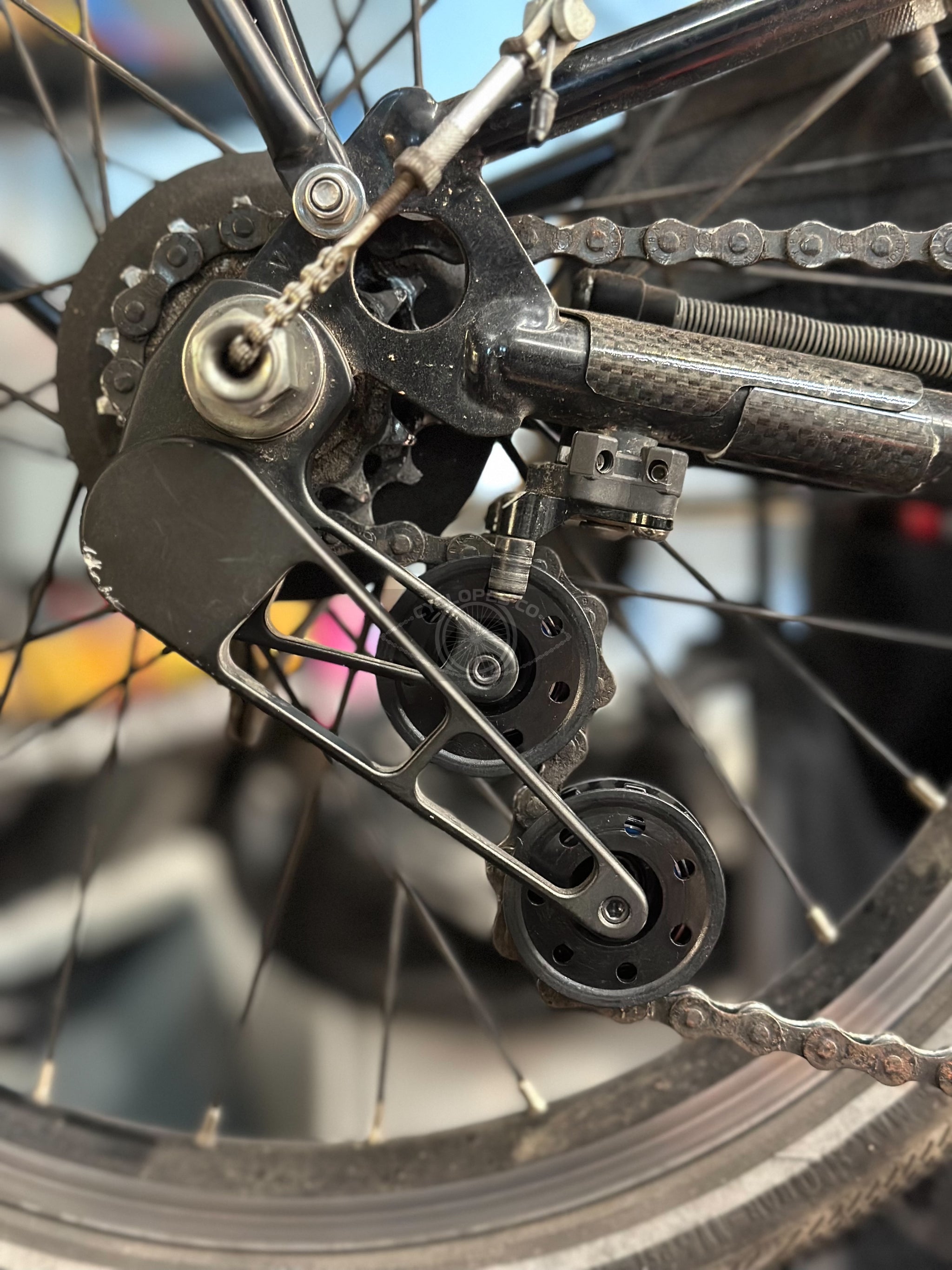Trigo Jockey Wheels Black