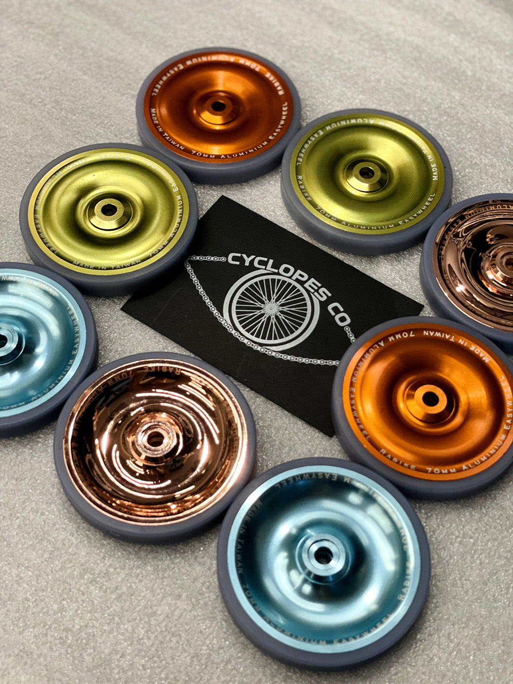 Rabike Sealed Plate 70mm Easywheels