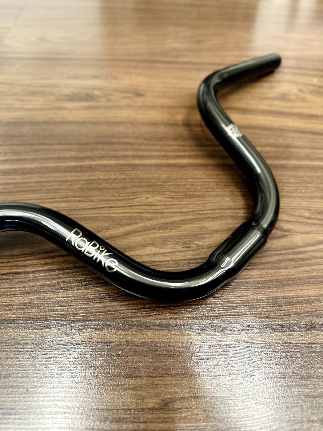 Rabike 1.5mm Titanium High-Rise M Handlebar Black