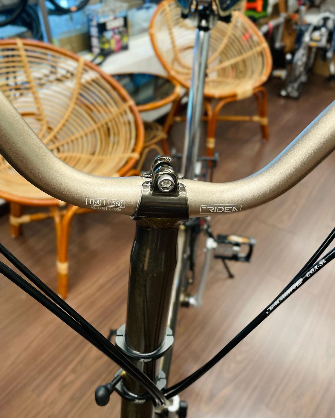 Ridea Mid-Riser Handlebar 90mm
